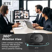 Gambar Webcam JETE W7 Pro Web Cam 1080p Full HD Kamera Handphone Laptop With Dual Microphone Camera Video Meeting Komputer dari JETE Authorized Store Kota Administrasi Jakarta Pusat 3 Tokopedia