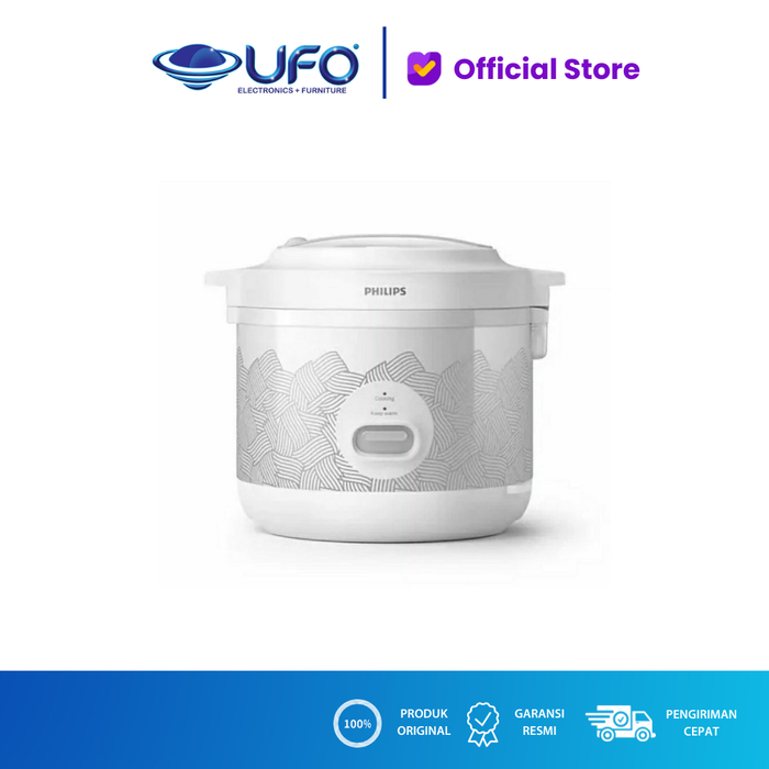 Gambar PHILIPS HD3003/33 RICE COOKER 3IN1 HEATING 1.8 LITER dari UFO ELEKTRONIKA JOGJA Kab. Sleman Tokopedia