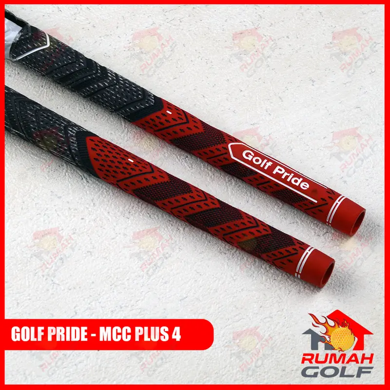 GOLF GRIP - GOLF PRIDE - MCC PLUS 4 - RED - IRON - WOOD 2