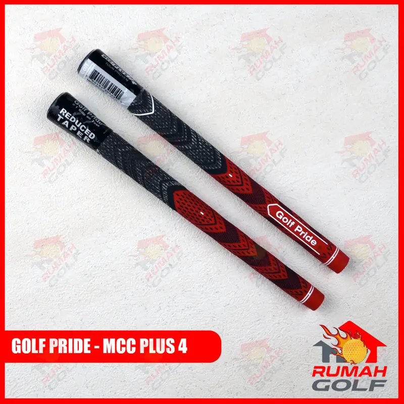 GOLF GRIP - GOLF PRIDE - MCC PLUS 4 - RED - IRON - WOOD 0