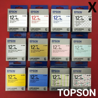 Gambar Epson 12mm Tape Cartridge for Epson labelWorks Printer dari Topson_NEW Kota Administrasi Jakarta Pusat 1 Tokopedia