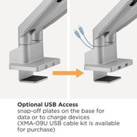 Gambar Bracket Monitor TV 17-32inch BRATECK LDT63-C024 Gas Spring Dual Monitor - Silver dari Techno Computer Bali Kota Denpasar 5 Tokopedia