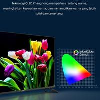 Gambar Changhong 55QCN1 Qled 55 Inch Uhd 4k Google Smart Tv Hdr 10 Digital Tv Garansi 3 Tahun Panel Dan 1 Tahun Service Dengan Dolby Audio Dan Wide Colour Gamut dari ABC Sun Electronic Kota Bandung 4 Tokopedia