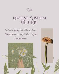 Gambar Rosiest Wisdom by Rosythistleland dari anikapublisher Kota Administrasi Jakarta Timur 3 Tokopedia