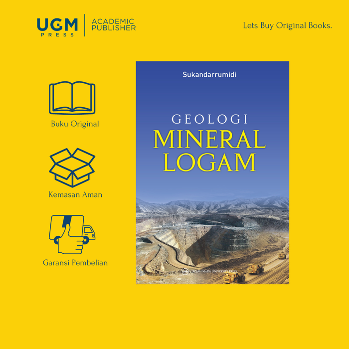 Gambar Buku Geologi Mineral Logam dari UGM PRESS Kab. Sleman Tokopedia