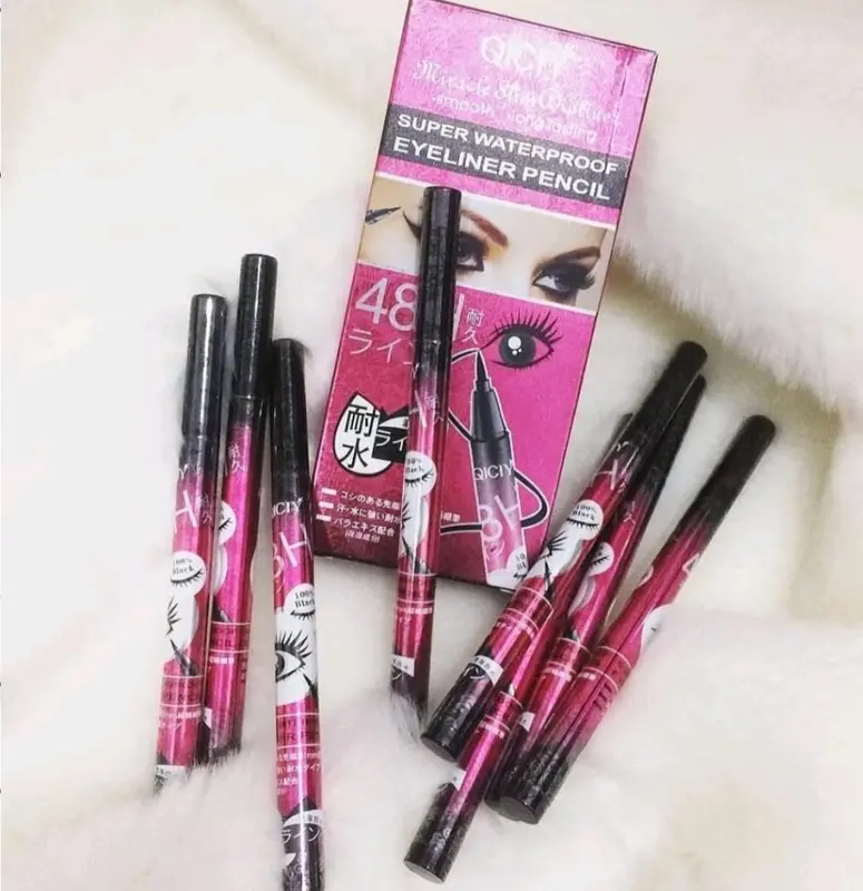 QICIY 48H EYELINER SUPER WATERPROOF LONG LASTING TAHAN 48 JAM 0