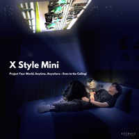 Gambar EZZRALE SMART PROYEKTOR LCD X STYLE MINI 720P 3500 Lumens Smart Android Projector 9.0 FREE BAG dari EZZRALE Kota Administrasi Jakarta Barat 3 Tokopedia