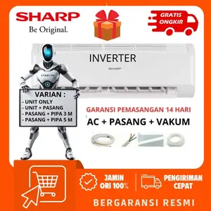 AC SHARP AU/AH X6BEY 1/2 PK INVERTER AU - X6BEY 0,5PK