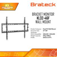 Gambar Bracket Monitor TV 37-80inch BRATECK KL32-46F Fix Wall Mount Bracket dari Techno Computer Bali Kota Denpasar 1 Tokopedia