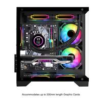 Gambar Casing PC Gaming Armaggeddon Aquaron Wibo M-Atx Dual Chamber Tempered Glass More Viewable - BLACK dari DBKlik Indonesia Kota Administrasi Jakarta Pusat 5 Tokopedia
