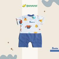 Gambar BANANA Jumper kantong printing dino cream bayi laki-laki - XS dari BANANA Official Store Kota Administrasi Jakarta Timur 3 Tokopedia