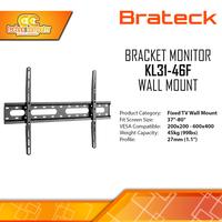 Gambar Bracket Monitor TV 37-80inch BRATECK KL31-46F Fix Wall Mount Bracket dari Techno Computer Bali Kota Denpasar 1 Tokopedia