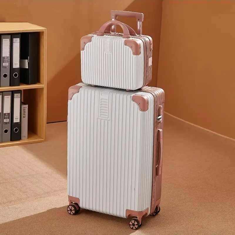 Smile Bird Koper PC Koper 20/22/24 Inch Kabin Bagasi Koper Travel Set 14 Inch 5