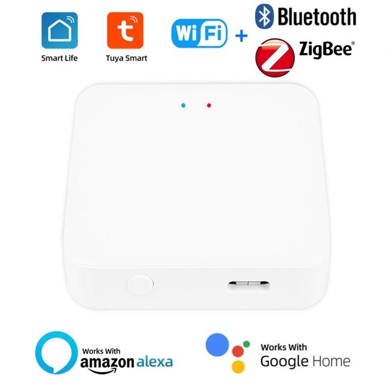Smart Home Wireless ZigBee & Bluetooth Multimode Gateway Hub Tuya