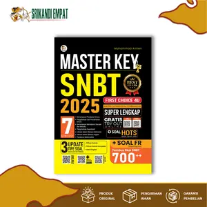 Buku Master Key SNBT 2025 - Materi Latihan Soal dan Pembahasan Super Lengkap