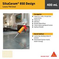 Gambar SikaCeram 850 Design TileGrout Epoxy Grout Glitter Nat Keramik 400ml - SC 850 (Glossy), Dark dari Sika Surabaya Kota Surabaya 3 Tokopedia