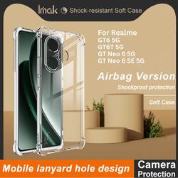 RankOne Custodia Compatibile con Realme GT 6 / Realme GT 6T (6.78) Cover Case - Nero