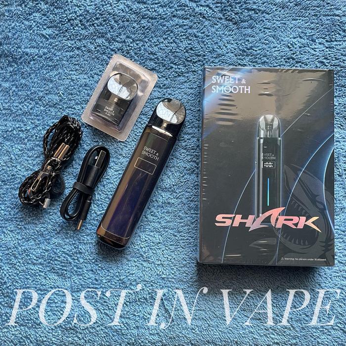 Jual Shark Pod 1000mAh - Pod Kit by Sweet and Smooth Authentic .PIV -  Silver - Kota Administrasi Jakarta Timur - Post In Vape | Tokopedia