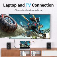 Gambar Vention Kabel Mini Display Port to HDMI 2.0 4k - HAH - black, 2m dari Vention By Andalan Kota Administrasi Jakarta Utara 5 Tokopedia