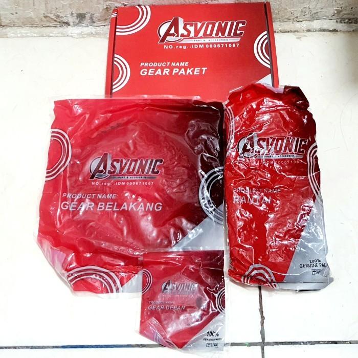 64319. GEAR PAKET ASVONIC REVO ABS 14-37T/428H-104L