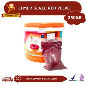 ELMER GLAZE RED VELVET REPACK 250GR