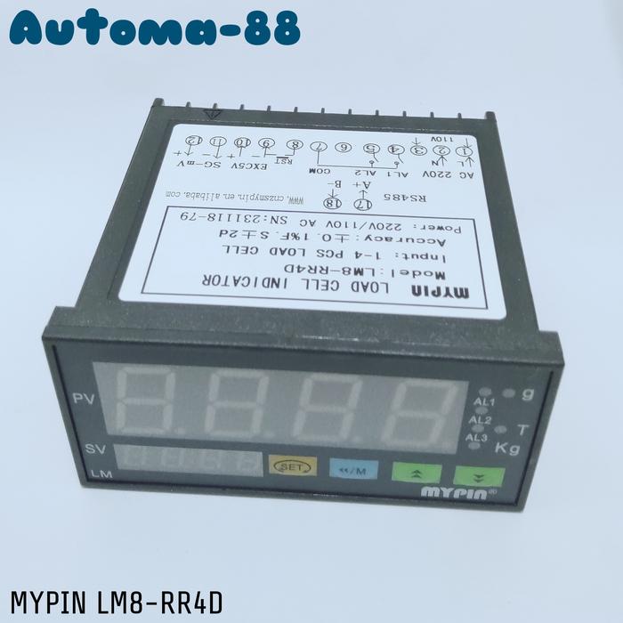 Jual MYPIN LM8-RR4D AC 220V Digital Load Cell Loadcell Weighing ...