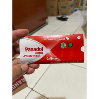 Panadol Merah sakit kepala 1 Blister / Strip isi 10 Tablet