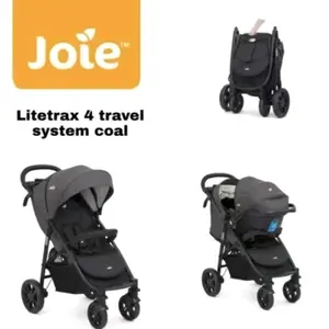 JOIE LITETRAX TRAVEL SYSTEM STROLLER ANAK