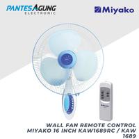 Gambar Wall Fan Remote Control Miyako 16 Inch KAW1689RC (Kipas Angin Dinding) dari pantes agung Kota Bandung 1 Tokopedia