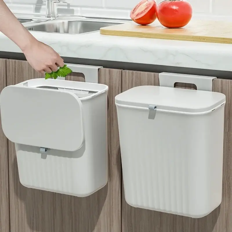Tempat Sampah Dapur Model Gantung Tutup Flexible Kitchen Trash Bin 0