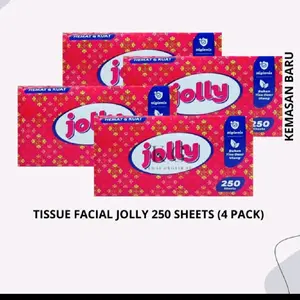 TISSUE / TISU JOLLY 250 SHEETS 2PLY 4PACK