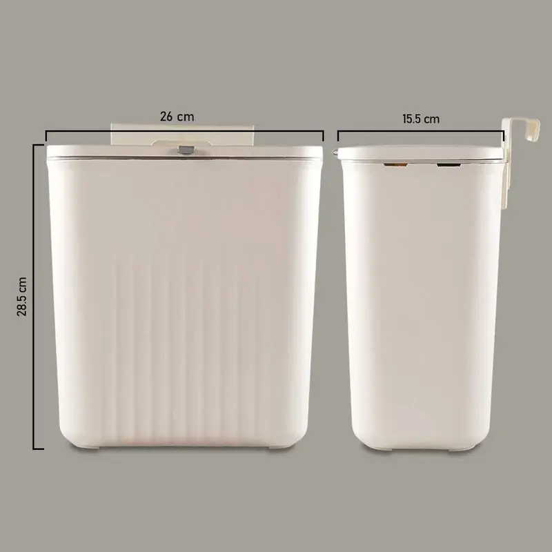 Tempat Sampah Dapur Model Gantung Tutup Flexible Kitchen Trash Bin 4