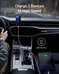 Gambar Anker PowerDrive III DualUSB-C Car Charger Fast Charging 40W 2-port Each 20W Power IQ 3.0 Type C - A2724 dari bestdeal_NEW Kota Administrasi Jakarta Pusat 3 Tokopedia