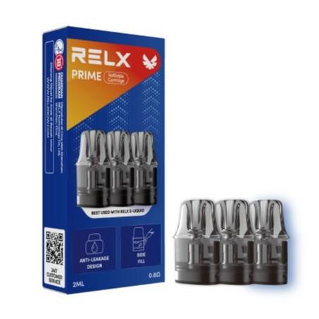 Jual SATUAN Cartridge Relx Prime 0.8 Ohm Catridge Refillable Pods Pod -  Kota Administrasi Jakarta Barat - Activapor | Tokopedia