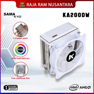 KYO SAMA KA200DW CPU COOLER ARGB FAN PROCESSOR COOLER ARGB 2 Heatpipe