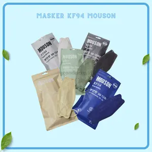 Masker KF94 Mouson Warna Branded Populer Top Protection Trendy