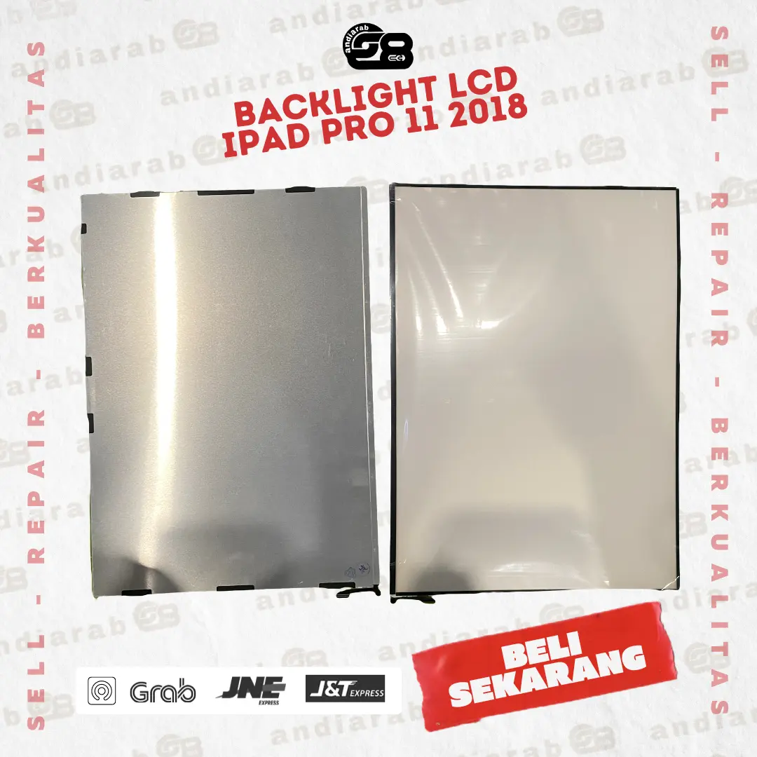Backlight lcd ipad pro 11 / 12.9 inch 2015 2018 2020 2021 gen 1 2 3 kaca lampu belakang lcd