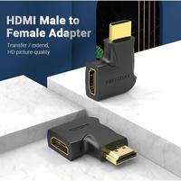 Gambar Vention Vertical Flat Adapter HDMI 90 Degree Male To Female - AIP - 1 Pack dari Vention By Andalan Kota Administrasi Jakarta Utara 4 Tokopedia