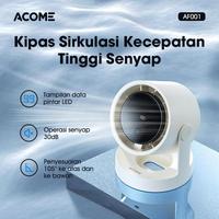 Gambar ACOME AF001 PORTABLE DESKTOP MINI FAN USB KIPAS ANGIN MINI LED 105° ROTATABLE MODE SENYAP ORIGINAL dari btgcom Kota Denpasar 5 Tokopedia