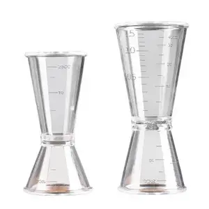 Jigger Acrylic 10/20ml | Measuring Cup 20/40ml Gelas Ukur Takar