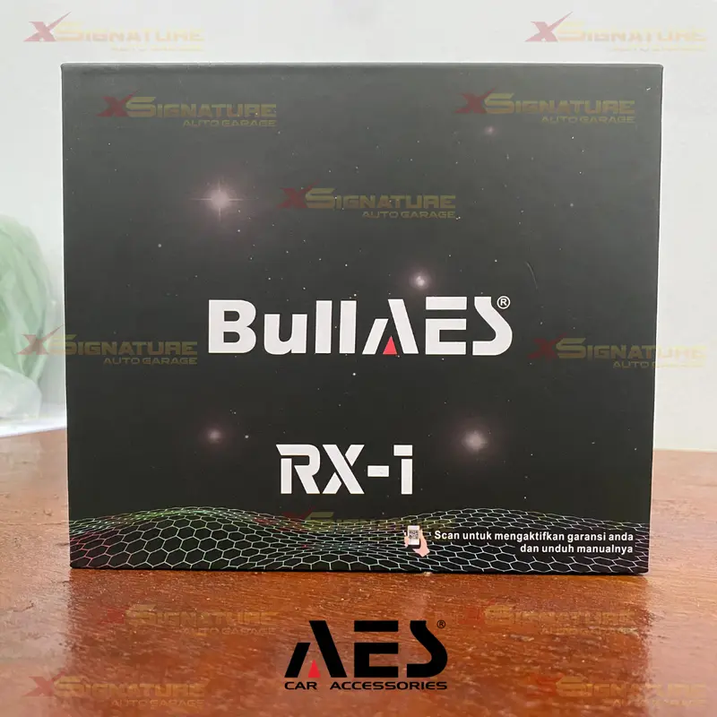 AES MINI LASER RX-1 NANO SIZE - DEMON ICE BLUE / WHITE YELLOW 4