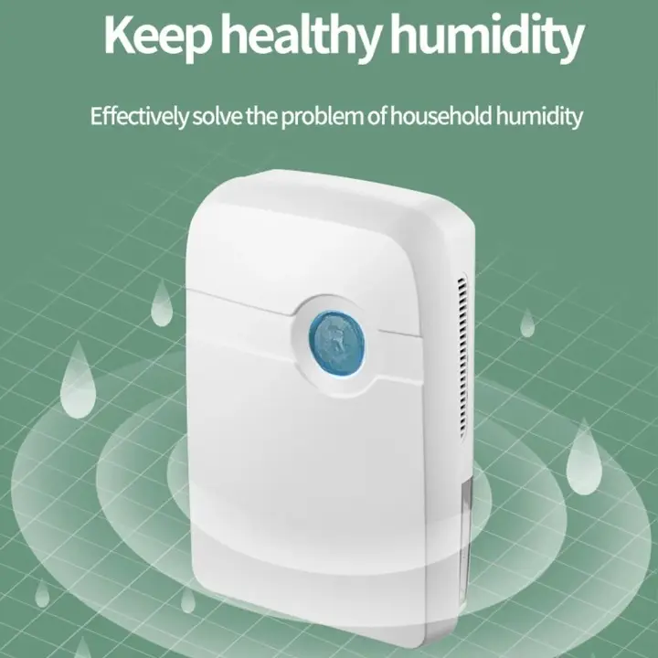Dehumidifier Alat Penyerap Kelembapan Ruangan 25W 2.5L Pipa Pembuangan 0