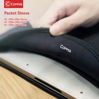 Gambar COPPER Tas Laptop Premium 13" 14" 16" - Pocket Sleeve Super Slim Stylish & Tahan Air - 13 inch dari Copper Surabaya Kota Surabaya 3 Tokopedia