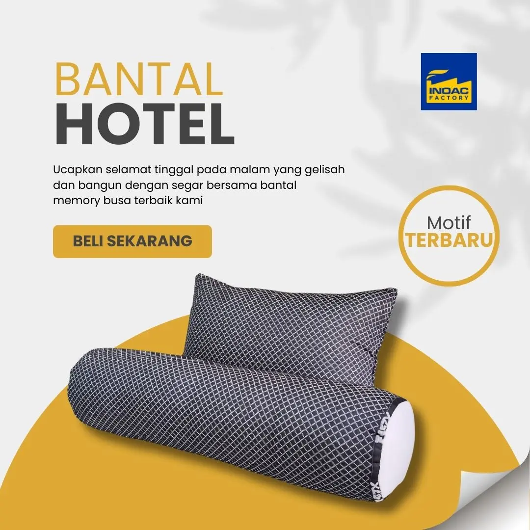Bantal dan Guling Hotel 1 Set Kualitas Terbaik