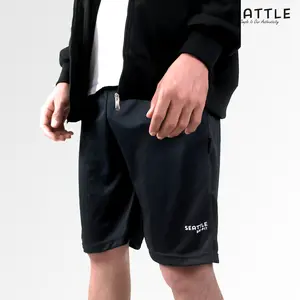 [BERGARANSI] Celana Dryfit / Jogging Lari Futsal Basket Olahraga Hitam