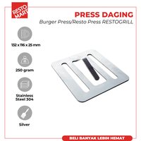 Gambar Press Daging/Burger Press/Resto Press-RESTOGRILL-SS(5600064) - 1pcs dari Restomart Kitchen Solution Kota Surabaya 1 Tokopedia