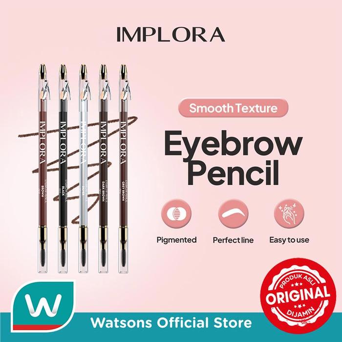 Gambar Implora Eye Pencil Grey Brown 006 dari Watsons Indonesia Official Store Kab. Tangerang Tokopedia