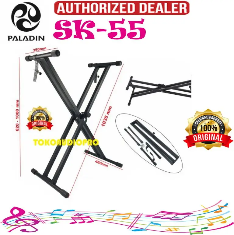 paladin sk55 / sk-55 /sk 55 stand keyboard import 0