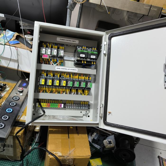 Jual Panel Lift 4 lantai dengan pengaman Over Up dan Over Down pengaman ...