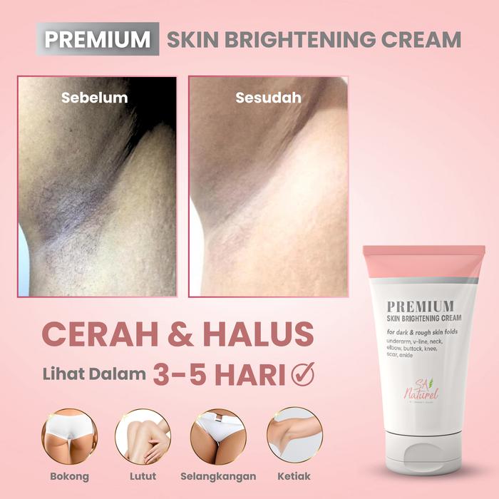 Gambar PREMIUM Skin Brightening Cream dari SA Naturel By Shandy Aulia Kota Administrasi Jakarta Selatan Tokopedia